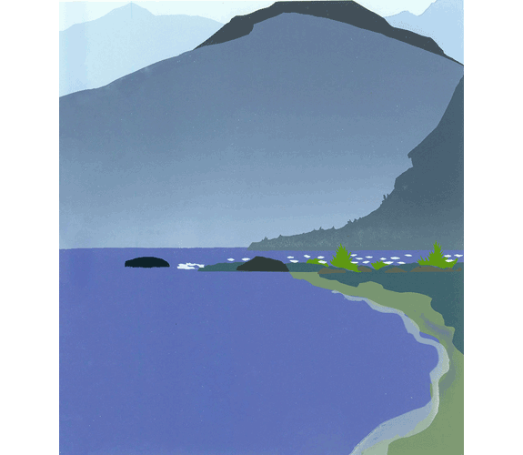 "Mountain Lake" by Sherry Buckner
